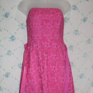 Pink Eyelet Lilly Pulitzer Size 4